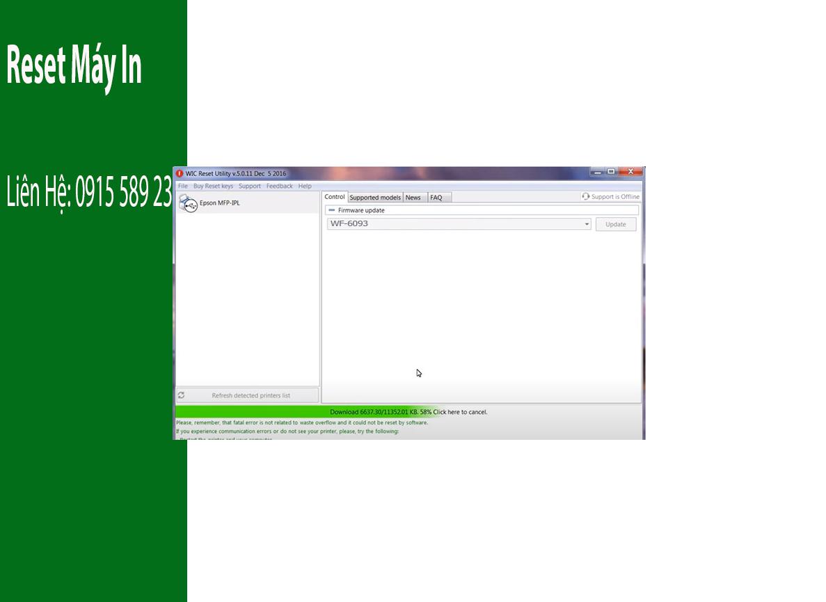 Key Firmware May In Epson WF-6093 Step 9